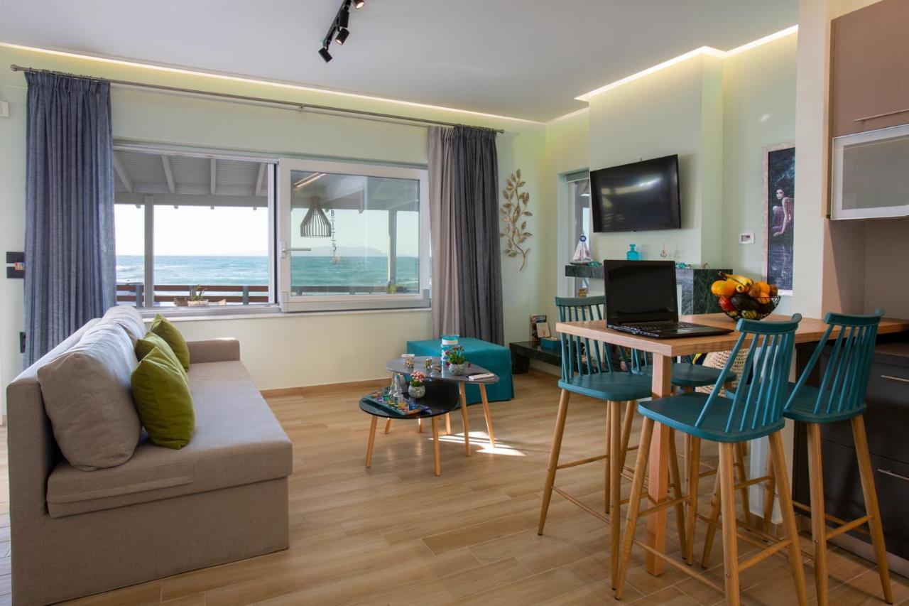 Kyma Seafront Suite By Estia Kokkini Hani Eksteriør billede